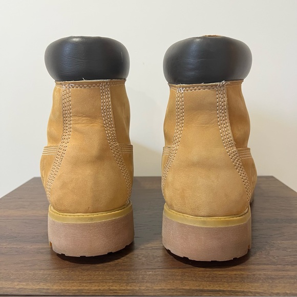 Timberland Men's 6-Inch Premium Waterproof Boot 10061 Wheat Nubuck Size 17 - Picture 3 of 12